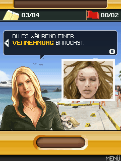 Screenshot: CSI: Miami - Das Handy-Spiel