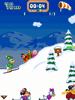 Screenshot: Disney Winter Games