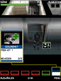 Screenshot: Metal Gear Acid