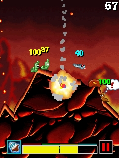 Screenshot: Worms 2008