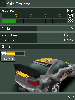 Screenshot: Rally Master Pro