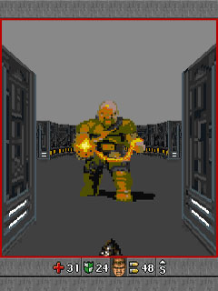 Screenshot: Doom RPG