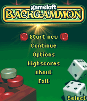 Screenshot: Gameloft Backgammon