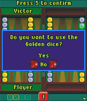 Screenshot: Gameloft Backgammon