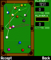 Screenshot: Real Billards