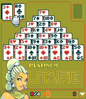 Screenshot: Platinum Solitaire