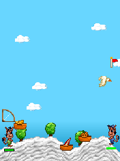 Screenshot: Hugo Food Fight